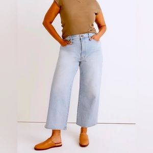 Madewell Perfect Vintage Wide Leg Crop Perfect condition size 30
